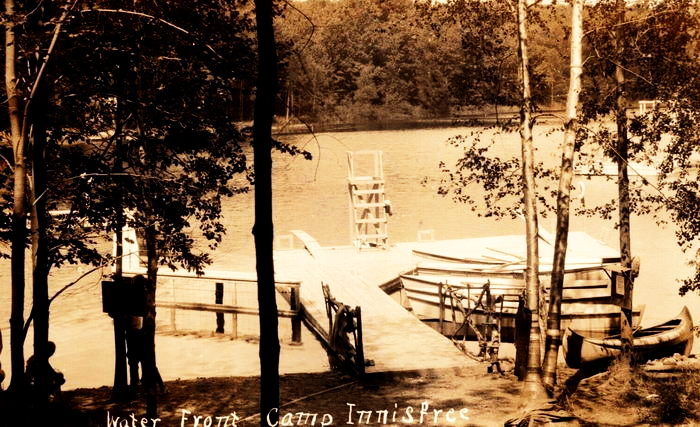 Camp Innisfree - Vintage Postcard (newer photo)
